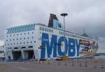 M/F  Moby Freedom  im Oktober 2005 im Hafen Olbia / Sardinien.