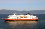 MS Nordnorge, der HURTIGRUTEN, am 05.09.16 auslaufend Trondheim