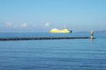 Eine Fhre der Isomar liegt vor Palma de Mallorca im Oktober 2009.