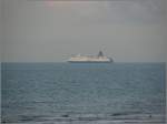 Eine P&O Fhre auf dem Weg nach England aufgenommen in Blankenberge am 12.09.08.