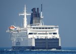 Fährschiff Prins Joachim der Reederei Scandlines ausgehend Rostock nach Gedser am 19.03.16