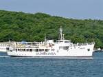 Fähre Premuda vom Mali Losinj nach Susak Foto vom Ausflugsboot am 17.9.2007