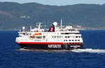 MS Spitsbergen der HURTIGRUTEN am 05.09.16 auslaufend Trondheim  