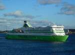 STAR; Tallink, einlaufend Tallinn am 17.10.21