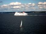 STENA SAGA im Oslofjord (12.07.11)