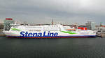 STENA GERMANICA (IMO 9145476) am 09.02.2020 in Kiel