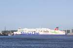 STENA SCANDINAVICA | Wende auf der F�rde nach Ablegen �ber Achtern | IMO 9235517 | Kiel | Mai 2026