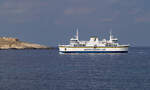Am 02.10.2007 kommt die Ta’Pinu (IMO 9176307), Namensgeber der gleichnamigen Schiffsklasse aus 3 Fährschiffen, auf ihrer Fahrt von Sa Maison auf der Hauptinsel nach Mġarr an der