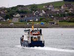 Die 35m lange Fähre THORSVOE (IMO:9014743) am 02.06.25 in Kirkwall.