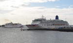 Aurora  Kreuzfahrtschiff, Auf der Meyer-Werft in Papenburg gebaut.