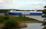 MS FINNSEA IMO 9468891, traveabwrts zur Ostsee und weiter nach Finnland...
Aufgenommen: 12.5.2012 17:24 Uhr Hhe Stlper Huk...