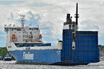 FINNKRAFT (IMO: 9207883) am 16.05.2020 in Lübeck-Travemünde einlaufend