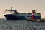 FINNMILL , Ro-Ro Cargo Schiff, IMO 9212656 , Baujahr 2002 , 187 x 27 m , 02.05.2026., Rostock-Warnem�nde