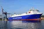 HAFNIA SEA , Ro-Ro Cargo , IMO 9357602 , Baujahr 2008 , 187.06 × 26.5m , 15.10.2019 , Travemünde