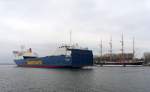 MS TRANSTIMBER IMO 9343273, hat die PASSAT mit Kurs Ostsee passiert...