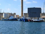 Eine  Schiffparade  im Hafen von Valletta.