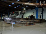 Das von Peter Langkjær Madsen gebaute U-Boot UC-2 KRAKA ist Teil der Ausstellung im Technikmuseum Helsingør.