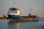 Die ABIS Bremen Auf dem Weg von Kiel nach Rostock-berseehafen beim Einlaufen in Warnemnde am 04.06.2016