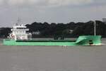 Frachtschiff ARKLOW BAY (IMO 9638771); Datum: 30.08.2025; Aufnahmeort: Elbe/Hafen Hamburg, Deutschland.