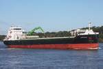 Frachtschiff AASFJELL (IMO 9904766); Datum: 22.09.2026; Aufnahmeort: Elbe/Hafen Hamburg, Deutschland.