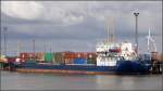 Die 1980 gebaute BALTIYSKIY-109 (IMO 7612515) liegt am 14.09.2008 an der Stromkaje in Bremerhaven. Sie ist 95 m lang, 13 m breit und hat eine GT von 1926. Heimathafen ist Portsmouth (Dominca).