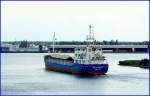 MS BALTIC SAILOR IMO 9138214, traveabwrts mit Kurs Baltic Sea...