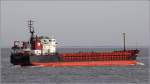 Die 1994 gebaute BALTIYSKIY-201 (IMO 9057240) am 24.02.2014 in der Elbmündung vor Cuxhaven. Dieses Mehrzweckschiff ist 89,5 m lang, 13,4 m breit, hat eine GT von 2.506 und eine DWT von 3.344 t. Heimathafen ist Valletta (Malta).