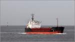 Die 1994 gebaute BALTIYSKIY-201 (IMO 9057240) am 24.02.2014 in der Elbmündung vor Cuxhaven. Dieses Mehrzweckschiff ist 89,5 m lang, 13,4 m breit, hat eine GT von 2.506 und eine DWT von 3.344 t. Heimathafen ist Valletta (Malta).