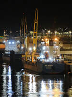 Das 2011 gebaute Frachtschiff BBC BERGEN (IMO: 9437153) wurde Mitte Juli 2025 im Hafen von Calais entladen.