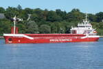 Frachtschiff BALTIC DREAM (IMO 9969522); Eigner/Betreiber: Baltic Shipping; Aufnahmeort: Elbe bei Hamburg-Finkenwerder.