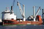 Frachtschiff BLOEMGRACHT (IMO  9896282); Datum: 28.05.2026; Aufnahmeort: Elbe/Hafen Hamburg, Deutschland.