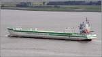 Die 2009 gebaute CFL PROGRESS (IMO 9371828) am 21.06.2011 Weser aufwrts fahrend. Sie ist 118 m lang, 13 m breit, hat eine GT von 4.106 und eine DWT von 6.500). Heimathafen ist Groningen (Niederlande).