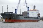 Die Cremona IMO-Nummer:9306392 Flagge:Antigua und Barbuda Lnge:108.0m Breite:18.0m Baujahr:2005 Bauwerft:Jiangsu Yangzijiang Shipyard,Jiangyin China aufgenommen bei Rendsburg im Nord-Ostsee-Kanal am