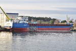 DANUBIA , General Cargo , IMO 8415653 , Baujahr 1984 , 83.34 × 11.34m , 03.12.2019 , Swinoujscie / Swinemünde