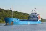 Die Emslake IMO-Nummer:9552032 Flagge:Antigua und Barbuda Lnge:99.0m Breite:14.0m Baujahr:2011 Bauwerft:Western Marine Services,Chittagong Bangladesch aufgenommen am 09.09.12 im Nord-Ostsee-Kanal bei