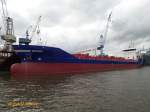 ESPRIT (IMO 9479943) am 20.6.2014, Hamburg, an der Norderwerft im Reiherstieg /   Frachtschiff (General Cargo) / GT 2.984 / Lüa 89,95 m, B 14,4 m, Tg 5,8 m / 1 MaK-Diesel, 6M25, 2006 kW, 2727 PS,