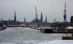 MS FRIDA IMO 8417235, aus Finnland, liegt auslaufbereit am Lagerhaus Lübeck... 
Aufgenommen: 11.2.2012