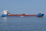 GOMERA , General Cargo , IMO 9312717 , Baujahr 2006 , 106.15m × 14.5m , am 04.09.2018 bei der Alten Liebe Cuxhaven    