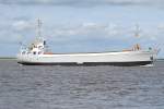 Kmo Hannelore IMO-Nummer:6602513 Flagge:Deutschland Lnge:55.0m Breite:9.0m Baujahr:1965 Bauwerft:FSG,Flensburg Deutschland nach Hamburg einlaufend am 05.09.09 vor Lhe.