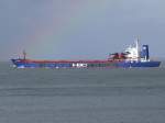 Hamburg-Team(IMO-8107567;L=199;B=30mtr.) verlsst die Gewsser der Elbe bei Cuxhaven;090829