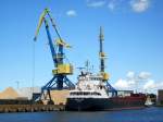 Hanseatic Trader , IMO 9229128 , liegt am 14.06.2014 im Hafen Wismar.
