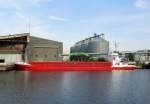 MS ILKA IMO 8504947 liegt im Lbecker Burgtorhafen... Aufgenommen: 02.08.2012