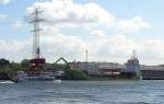 MS KARIN LEHMANN, IMO9225574, kam heute Morgen mit Split von Norwegen an den Lbecker Lehmannkai 1 in Siems zum Entladen...