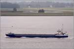 Die 1989 gebaute MONICA (IMO 8810750) am 24.06.2011 Weser aufwrts fahrend. Sie ist 82 m lang, 12,5 m breit, hat eine GT von 1.994 und eine DWT von 3.060 t. Sie fhrt unter niederlndischer Flagge.