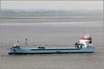 Die 2011 gebaute MARFAAM (IMO 9526100) am 08.05.2012 Weser aufwrts fahrend. Sie ist 118 m lang, 16 m breit, hat eine GT von 5.422 und eine DWT von 8.429 t. Heimathafen ist Lemmer (Niederlande).