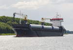 MARMOROTAI,  Cargo Schiff, Heimat ST. John`s Flagge:  Antigua Barbuda, IMO.: 9290074, 
Gesamtlänge x Grösste Breite: 145.63 x 18.25 m
Baujahr: 2004. auf dem NOC am 06.06.2020 bei Sehestedt Richtung  Kiel.
