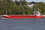 Frachtschiff MAIKE (IMO 8905115); Datum: 29.04.2026; Aufnahmeort: Elbe/Hafen Hamburg, Deutschland.