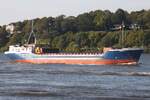 Frachtschiff MARIA G (IMO 8205187); Datum: 07.10.2026; Aufnahmeort: Elbe/Hafen Hamburg, Deutschland.
