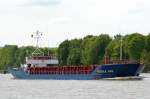 Die Nordica HAV IMO-Nummer:8209717 Flagge:Bahamas Länge:82.0m Breite:11.0m Baujahr:1982 Bauwerft:Peters Schiffswerft,Wewelsfleth Deutschland aufgenommen auf dem Nord-Ostsee-Kanal bei Fischerhütte am 01.05.14