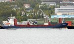 MS Norbjoern ein Mehrzweckfrachter am 02.09.16 in Tromsoe (NOR)
